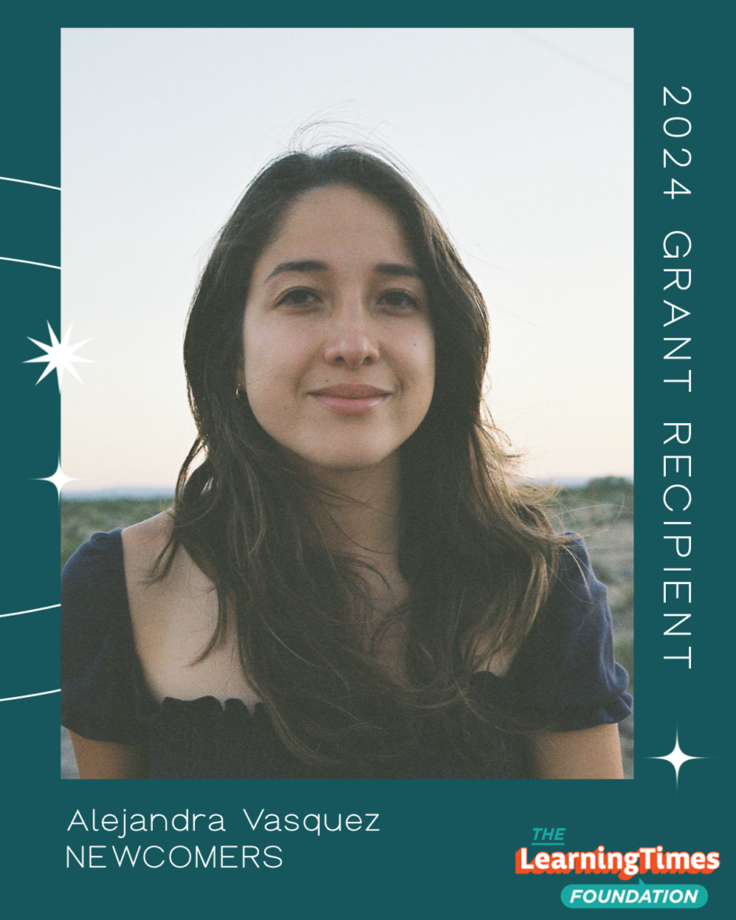 The LearningTimes Foundation Emerging Educational Filmmaker 2024 Recipient Image of Alejandra Vasquez